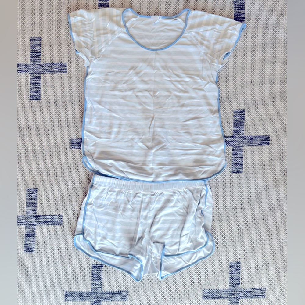 Lake Pajamas Pima shorts set in Medium